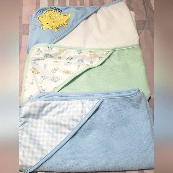Other - Baby towels Bundle of 3